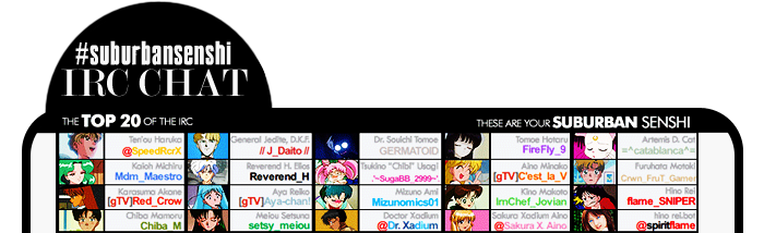 Suburban Senshi IRC Chat